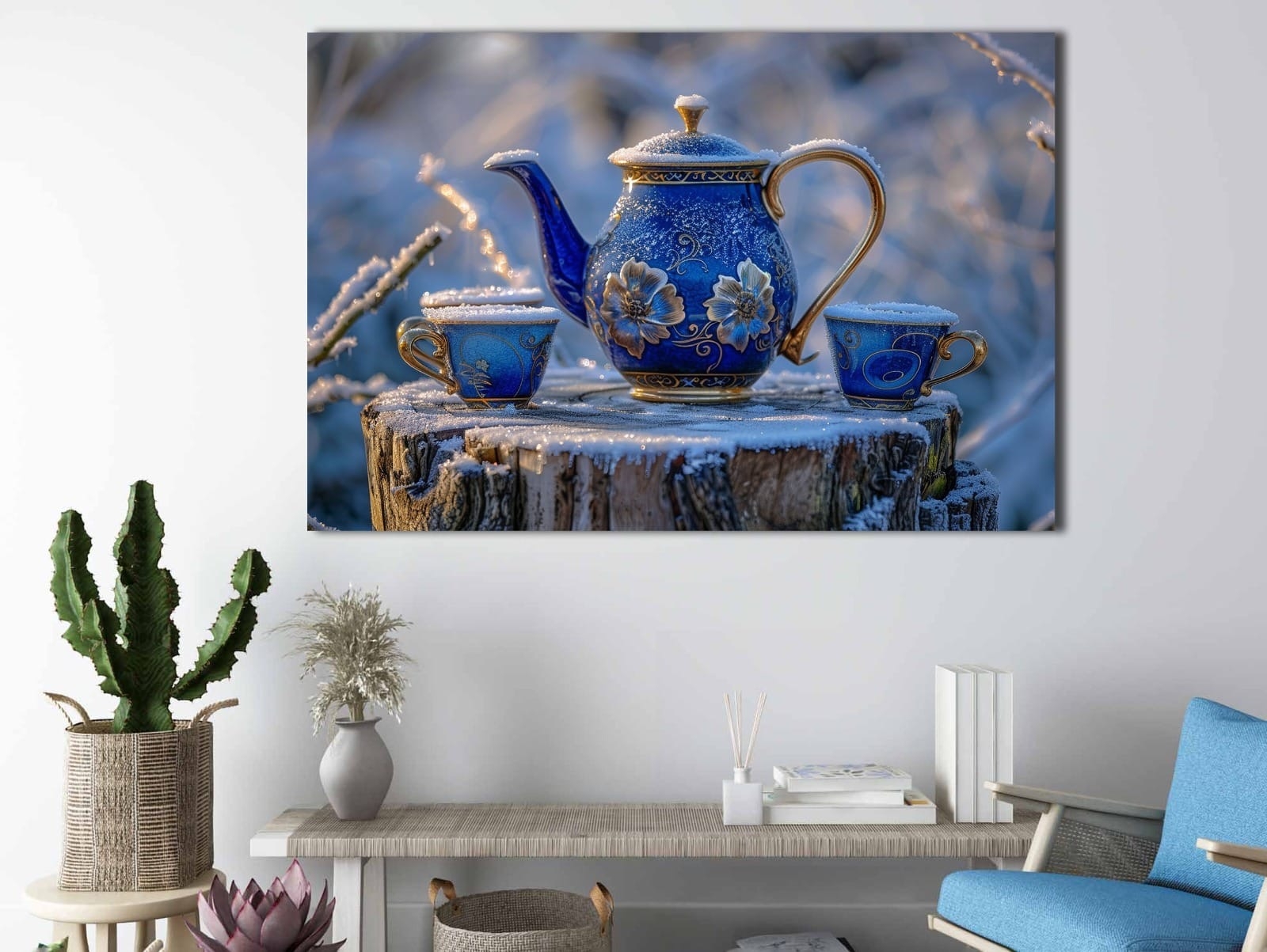 Çay%20Keyfi%20-%20Laminasyonlu%20Kanvas%20Tablo