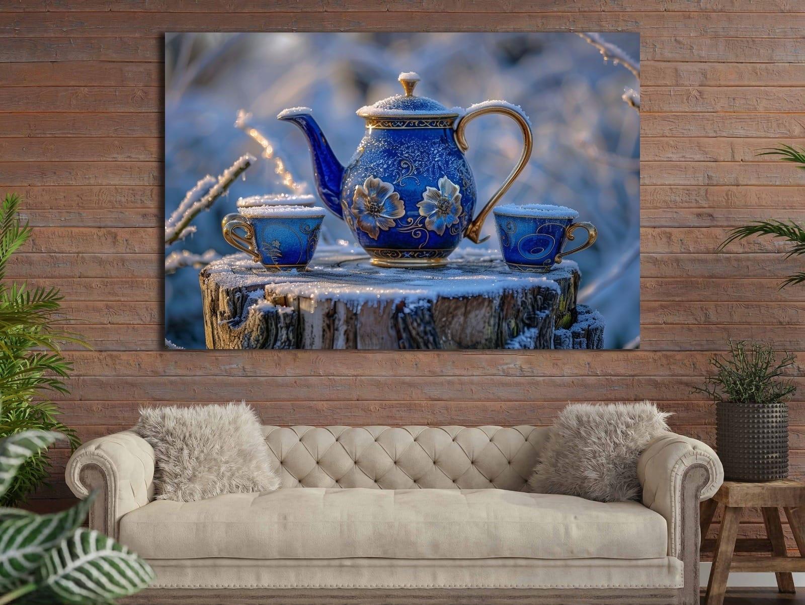 Çay%20Keyfi%20-%20Laminasyonlu%20Kanvas%20Tablo