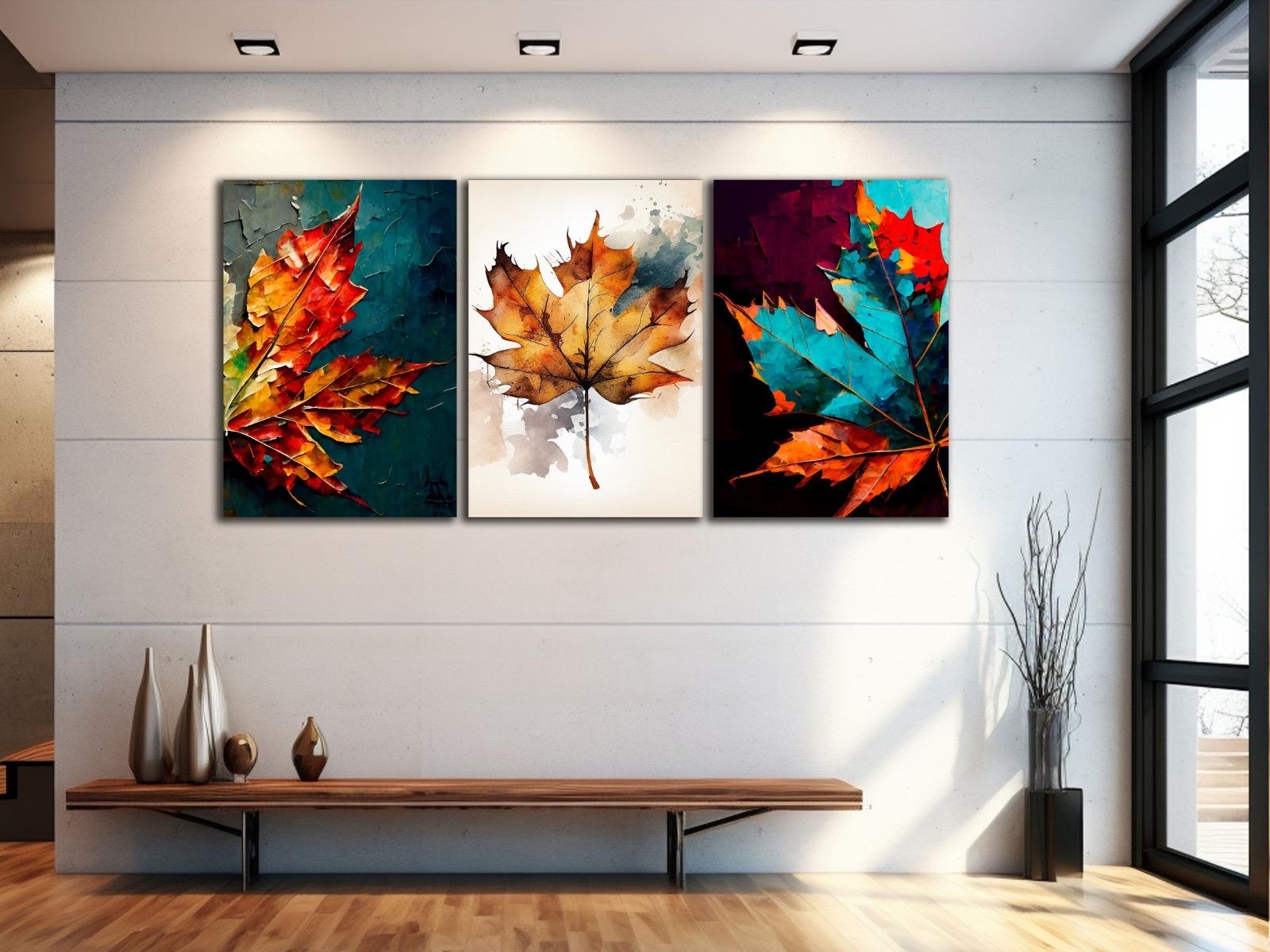 Sonbahar%20-%20Laminasyonlu%20Kanvas%20Tablo%203%20lü%20Set