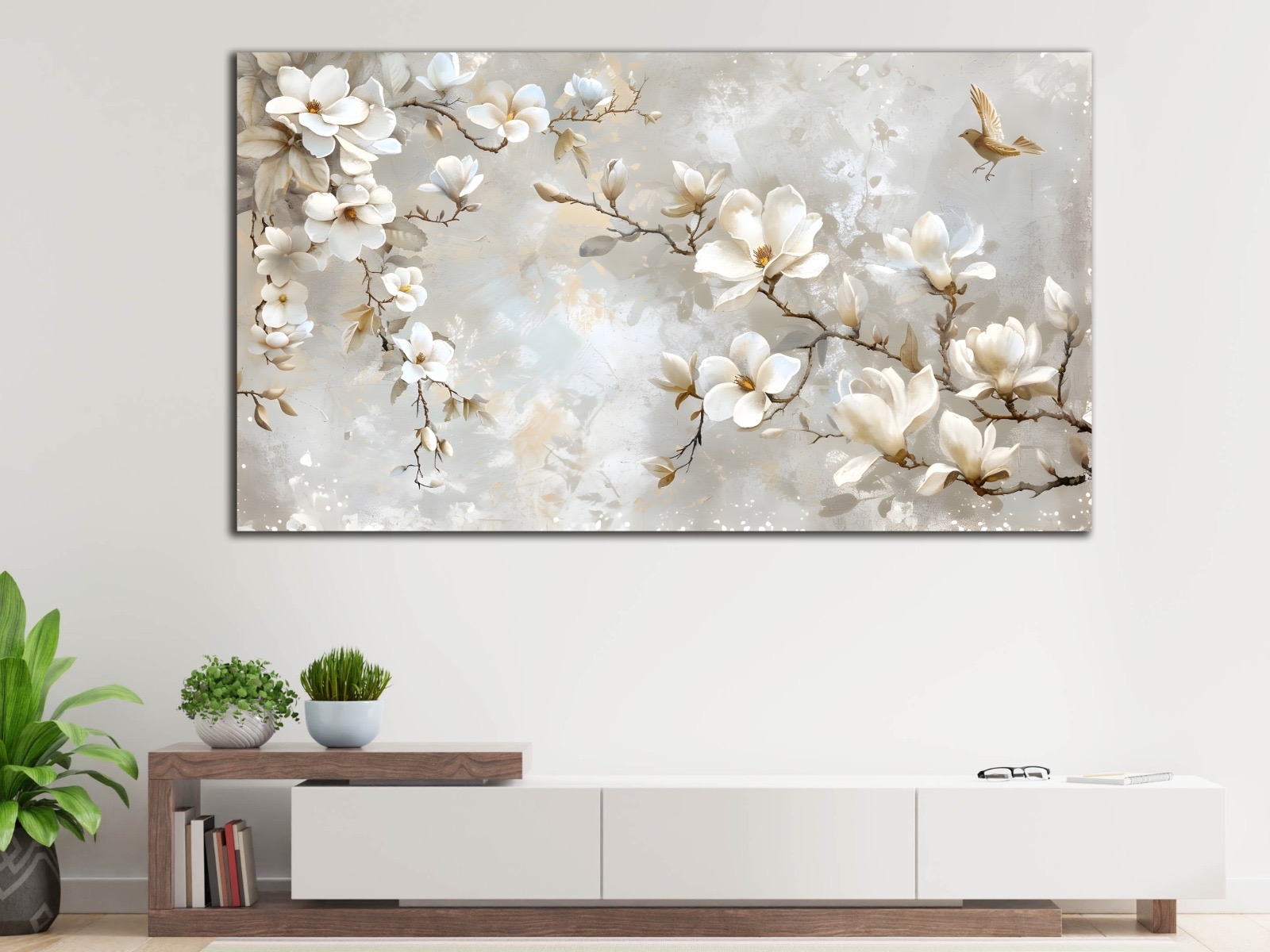 Bahar%20Çiçekleri%20-%20Sim%20İşlemeli%20Kanvas%20Tablo