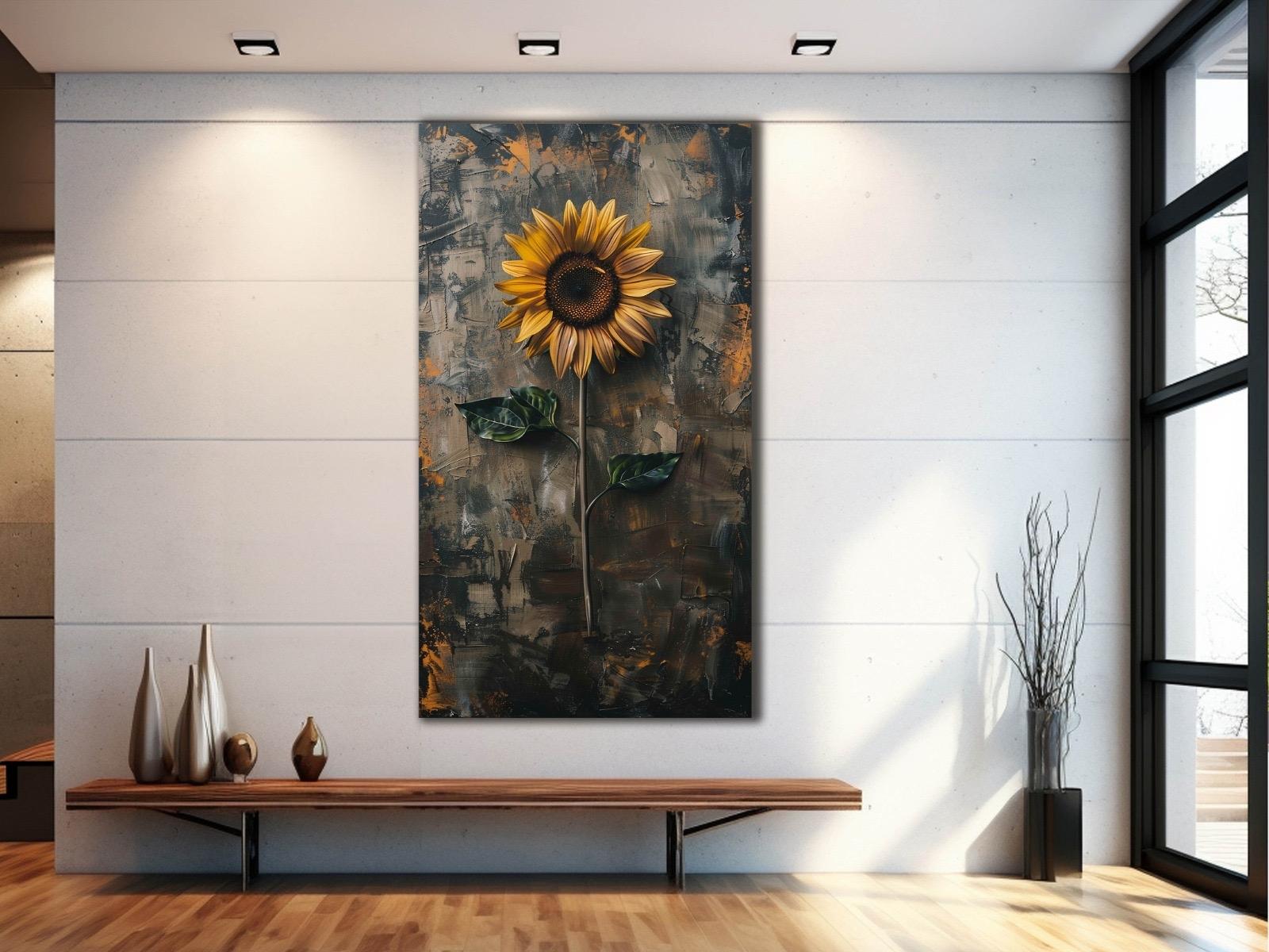 Ayçiçek%20-%20Laminasyonlu%20Kanvas%20Tablo