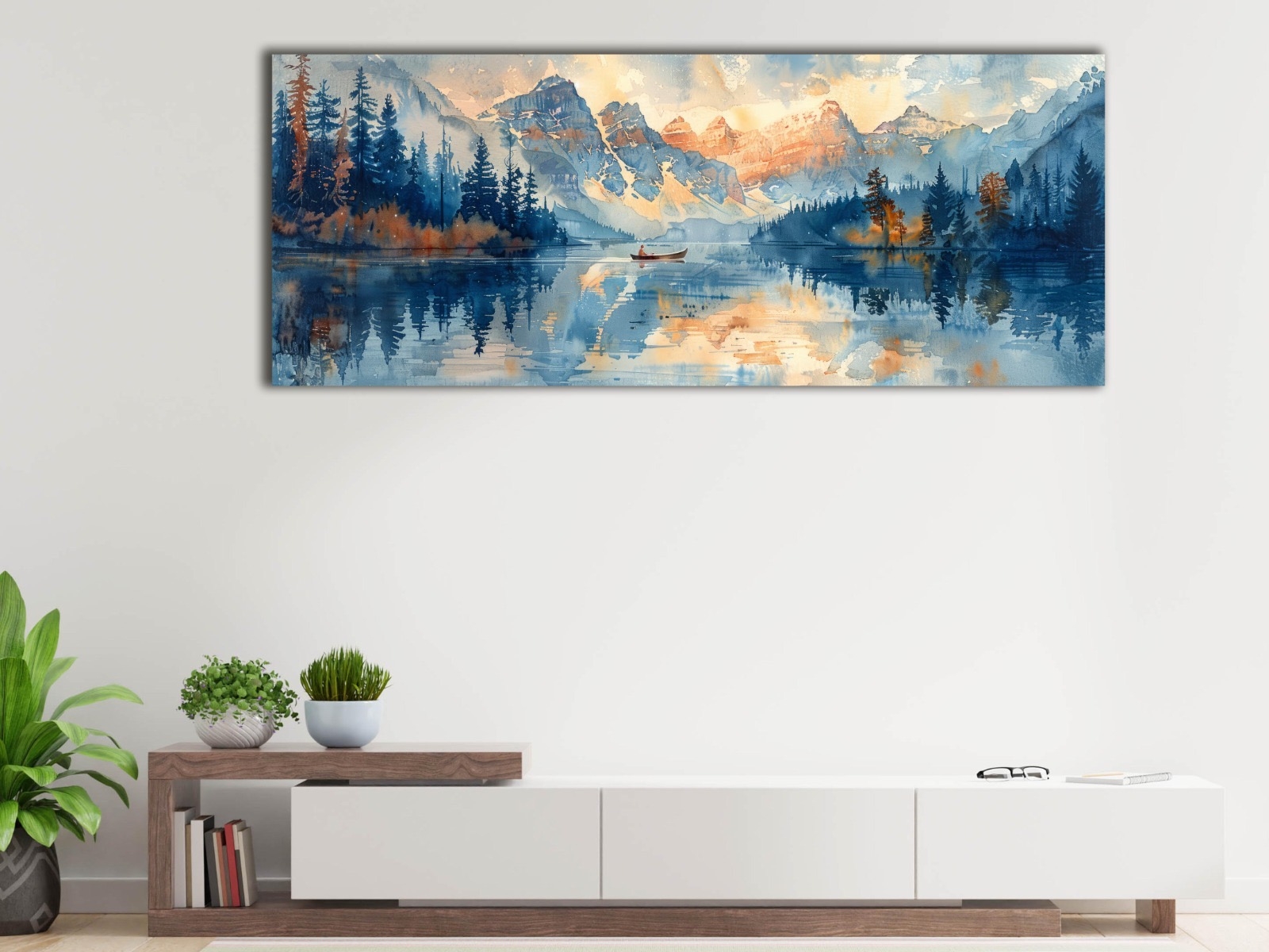 Göl%20Manzarası%20-%20Laminasyonlu%20Kanvas%20Tablo