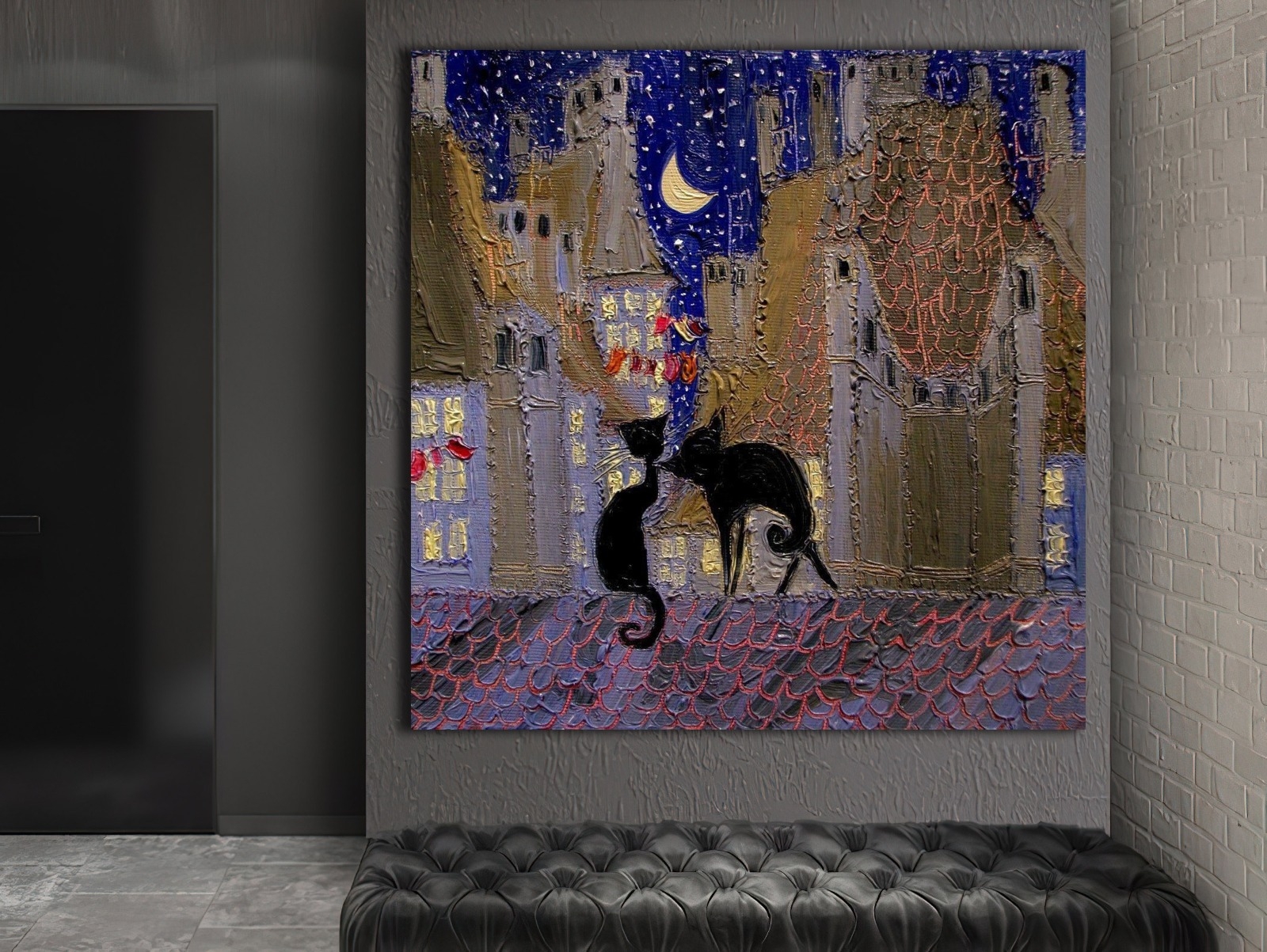 Sokak%20Kedileri%20-%20Laminasyonlu%20Kanvas%20Tablo