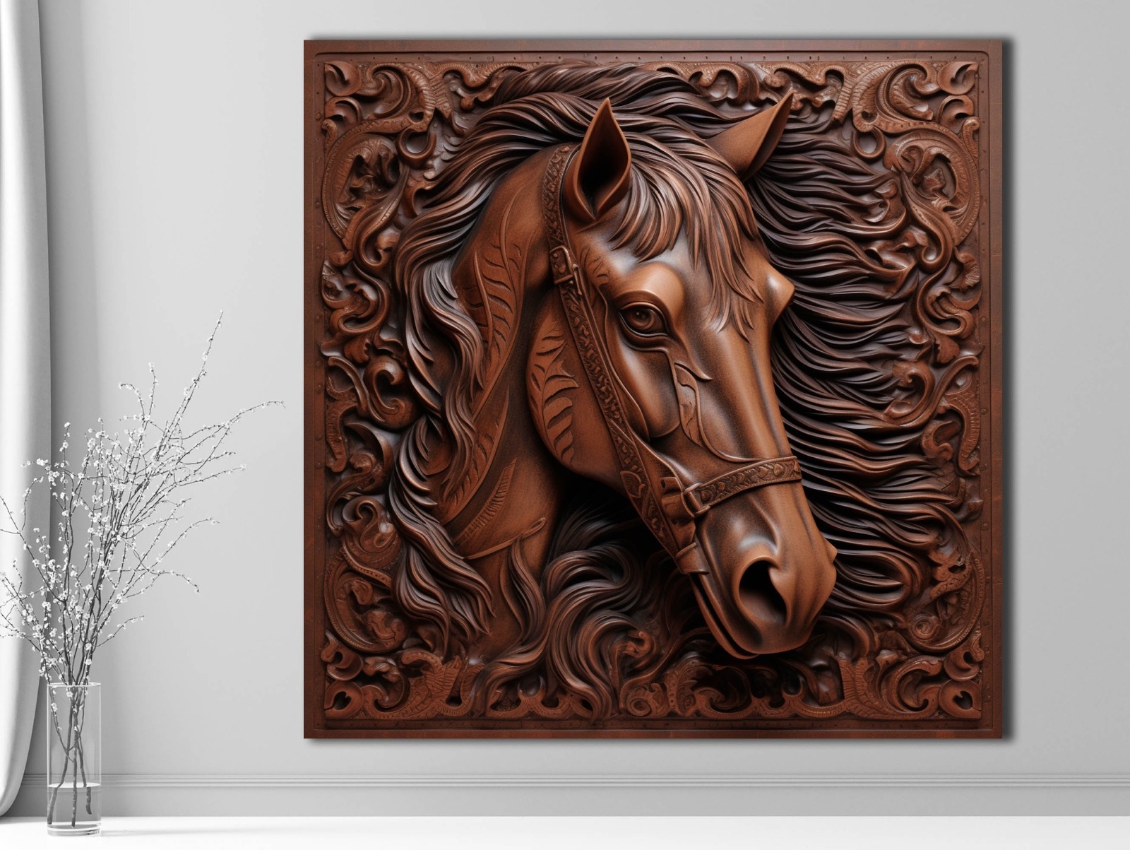 Horse%20-%20Laminasyonlu%20Kanvas%20Tablo