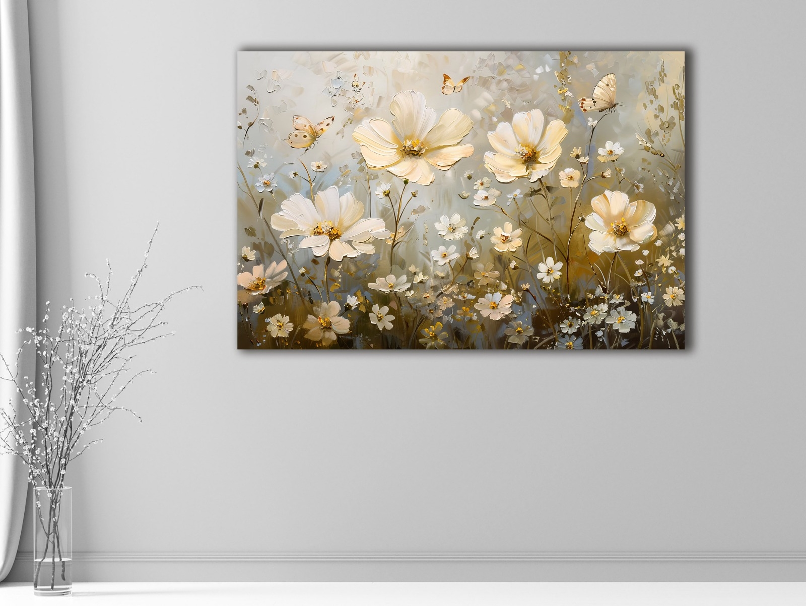 Kır%20Çiçekleri%20-%20Sim%20İşlemeli%20Kanvas%20Tablo