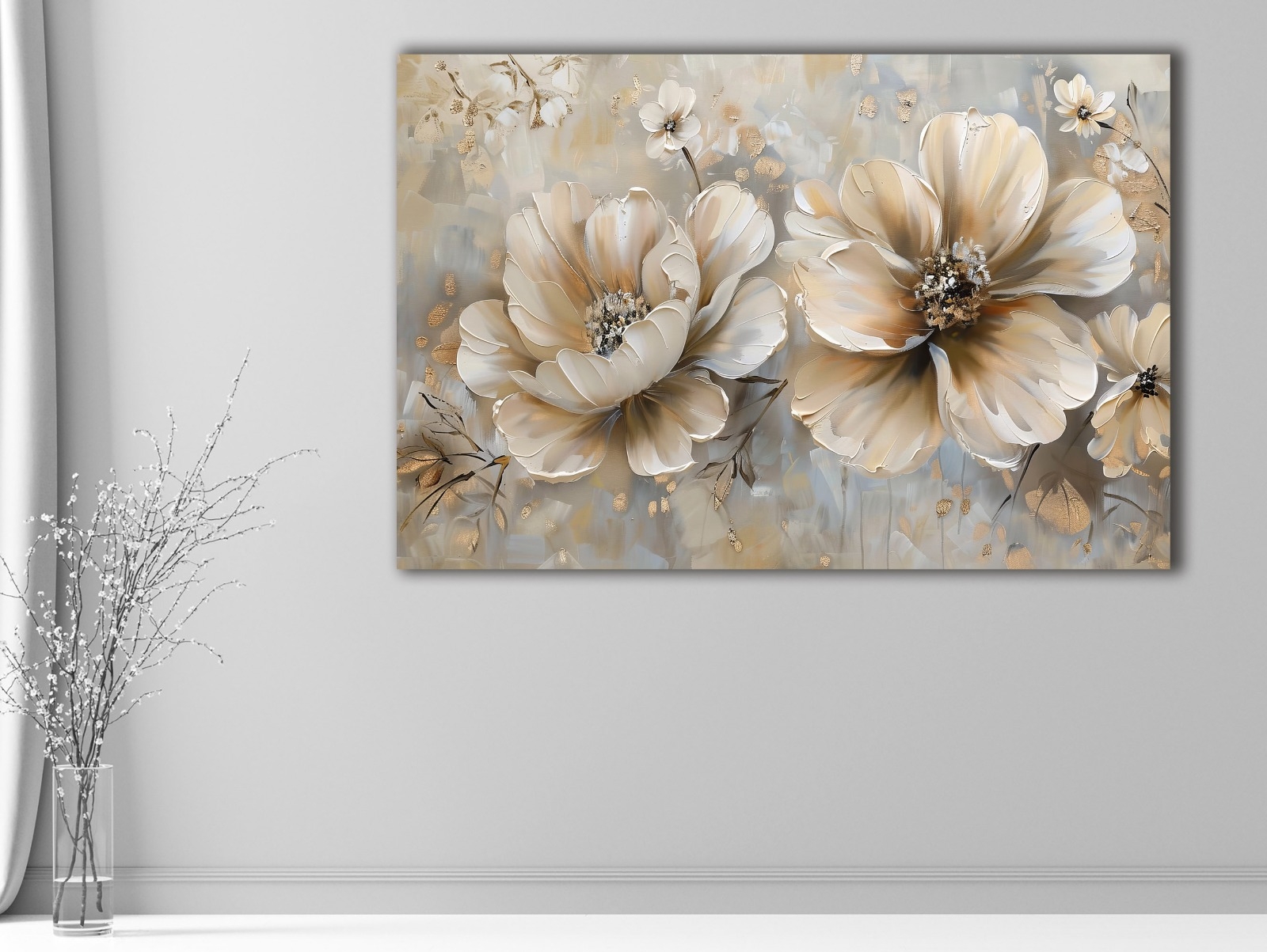 Kır%20Çiçekleri%20-%20Sim%20İşlemeli%20Kanvas%20Tablo