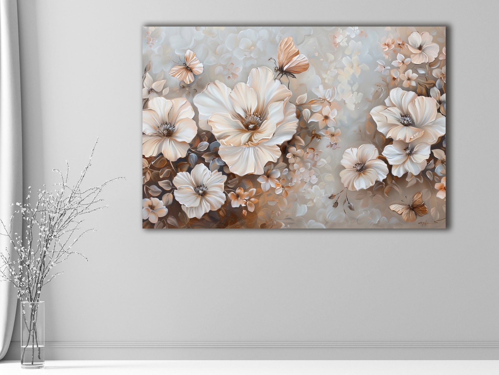 Kır%20Çiçekleri%20-%20Sim%20İşlemeli%20Kanvas%20Tablo