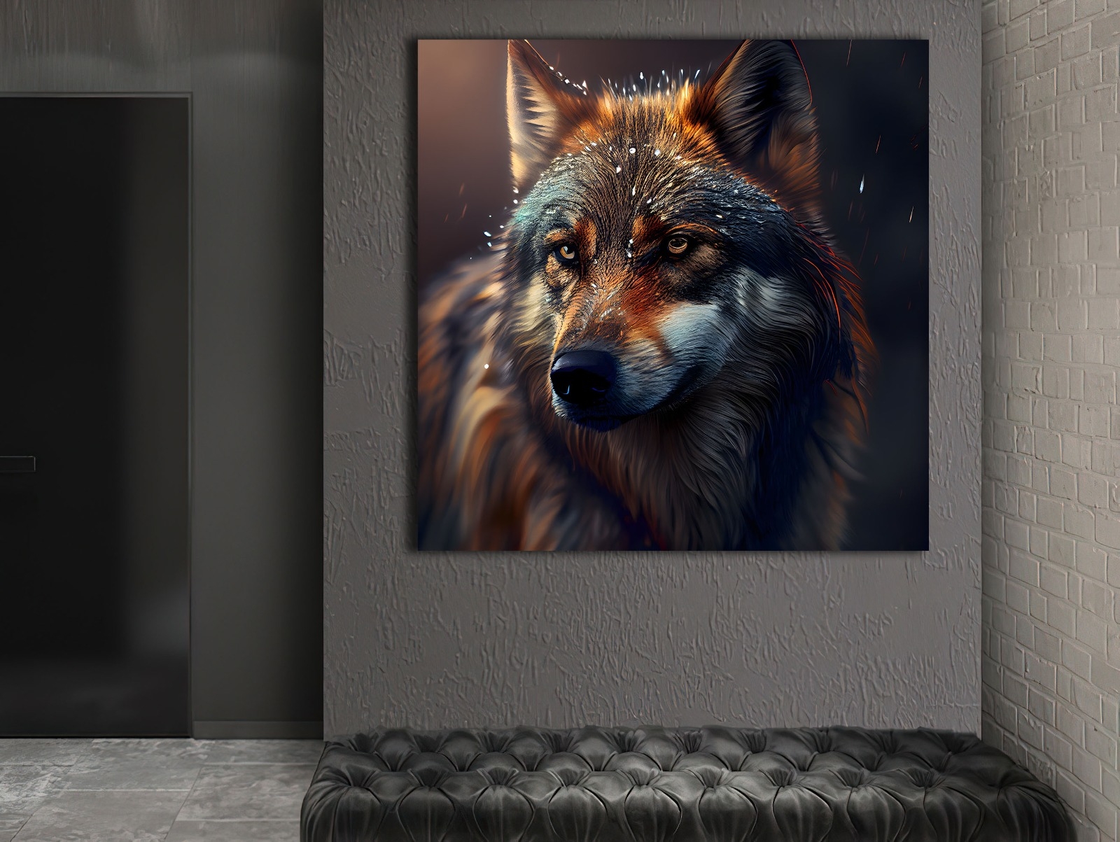 Wolf%20-%20Laminasyonlu%20Kanvas%20Tablo