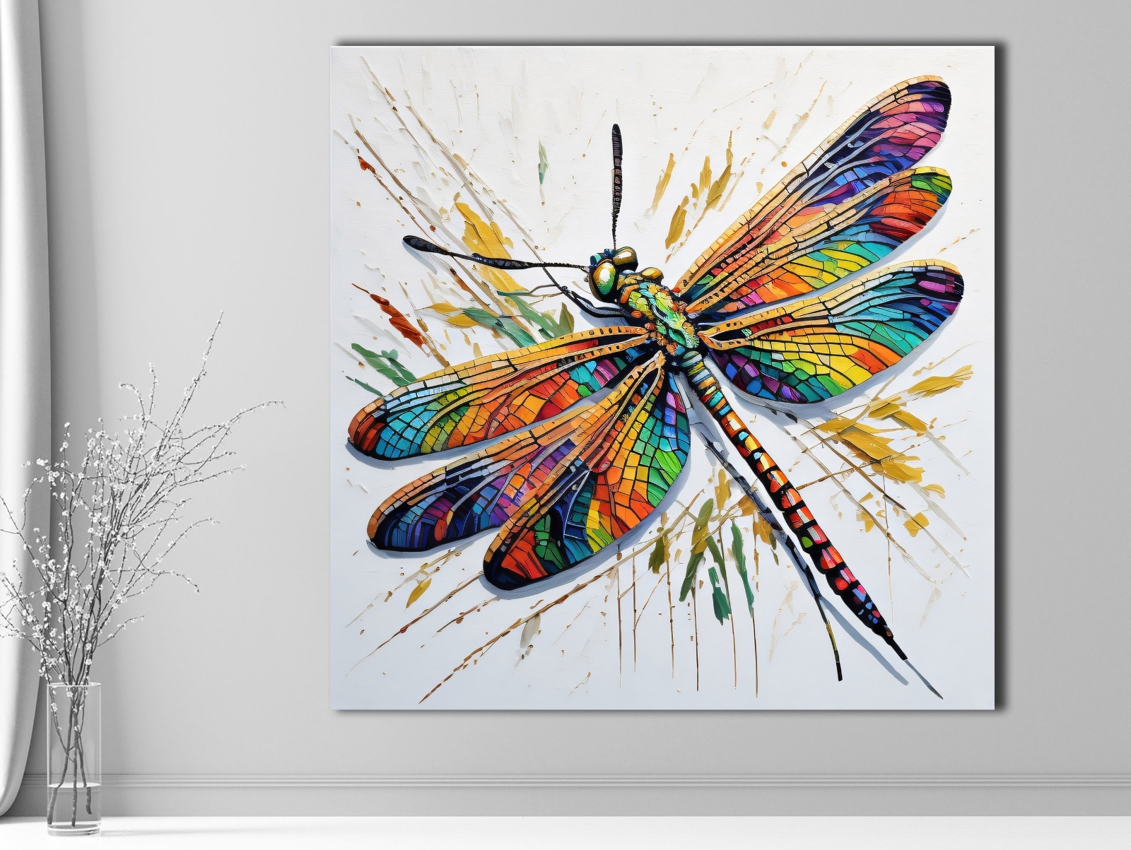 Yusufçuk%20-%20Laminasyonlu%20Kanvas%20Tablo