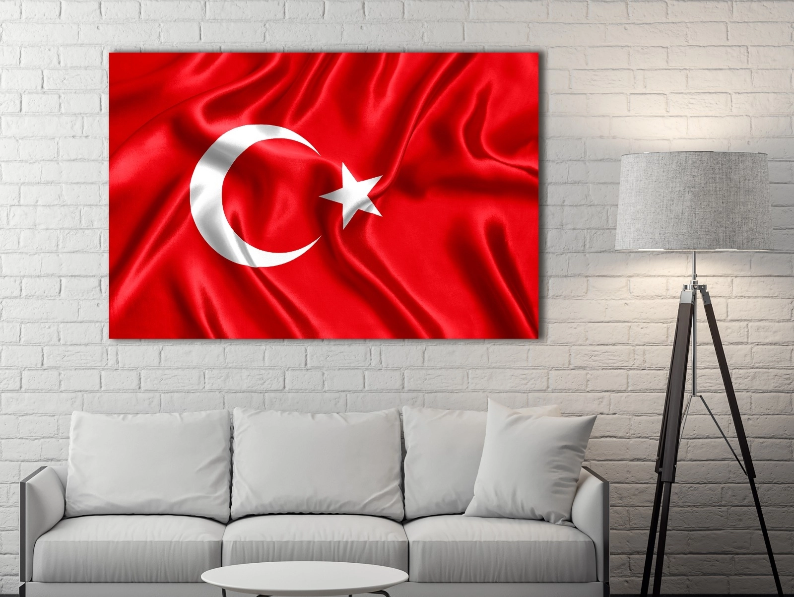 Türk%20Bayrağı%20-%20Laminasyonlu%20Kanvas%20Tablo