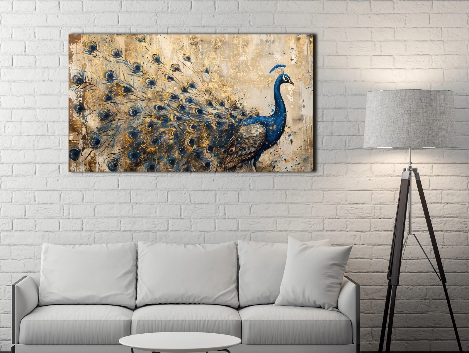 Tavus%20Kuşu%20-%20Sim%20İşlemeli%20Kanvas%20Tablo