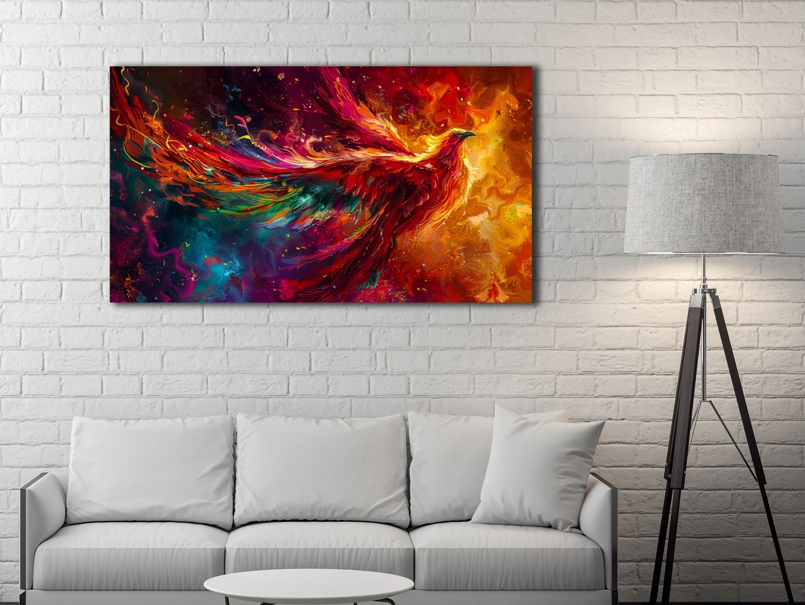 Anka%20Kuşu%20-%20Sim%20İşlemeli%20Kanvas%20Tablo