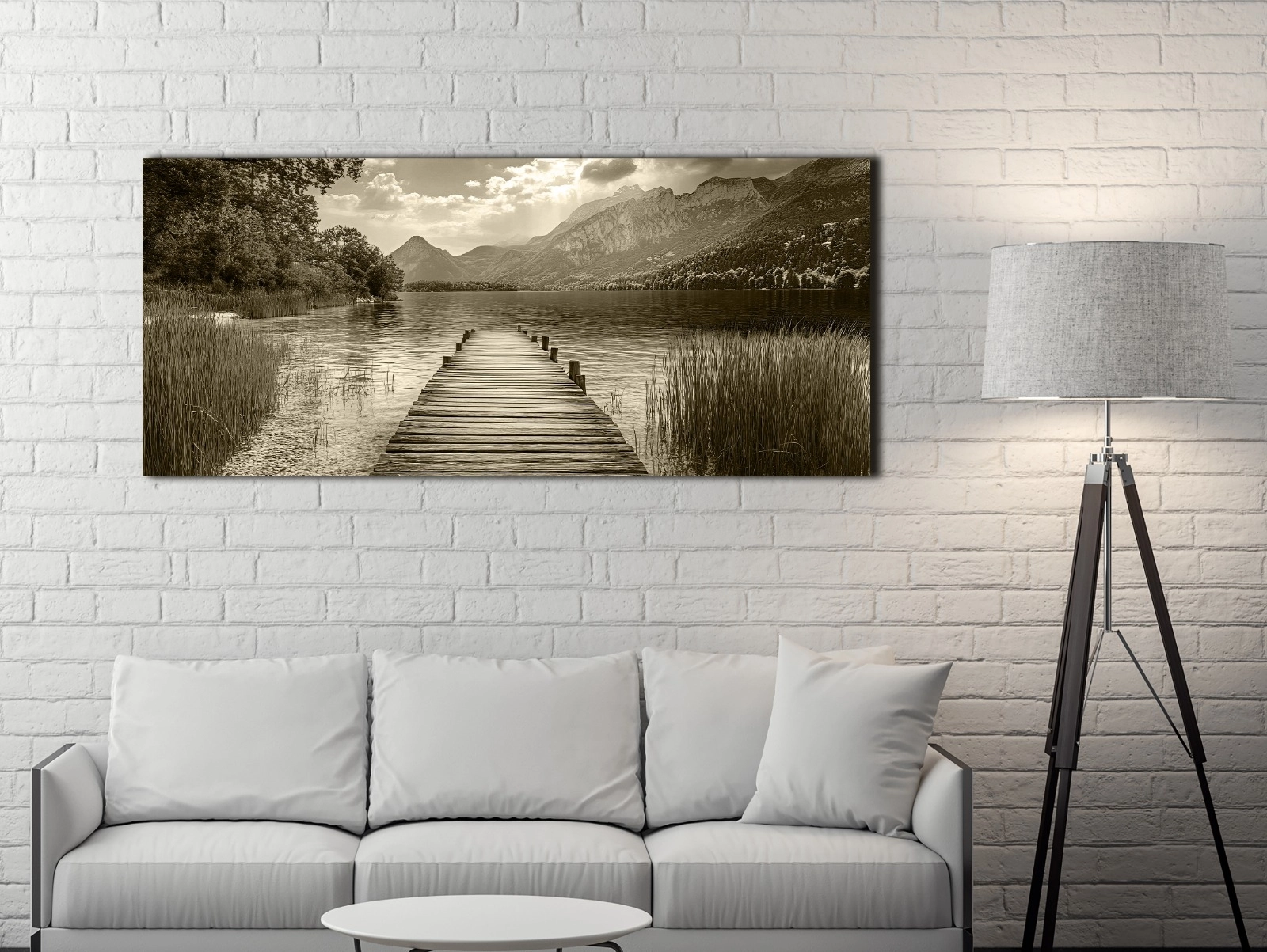 Göl%20Kenarı%20-%20Laminasyonlu%20Kanvas%20Tablo