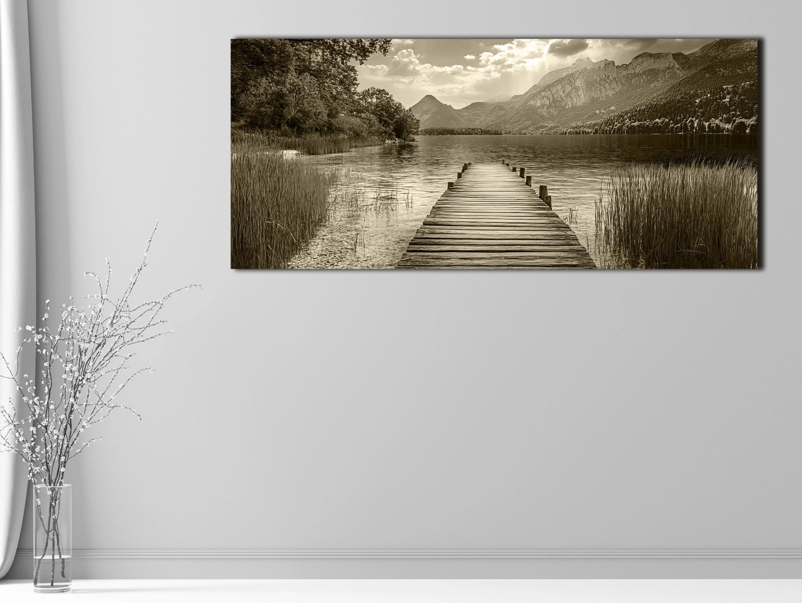 Göl%20Kenarı%20-%20Laminasyonlu%20Kanvas%20Tablo