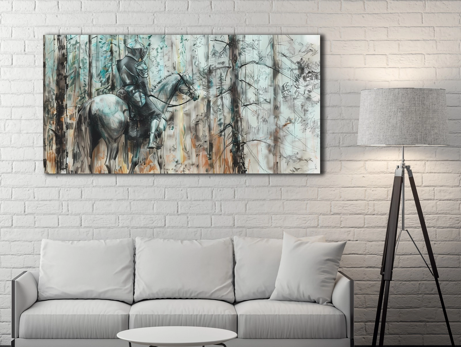 Şövalye%20-%20Laminasyonlu%20Kanvas%20Tablo