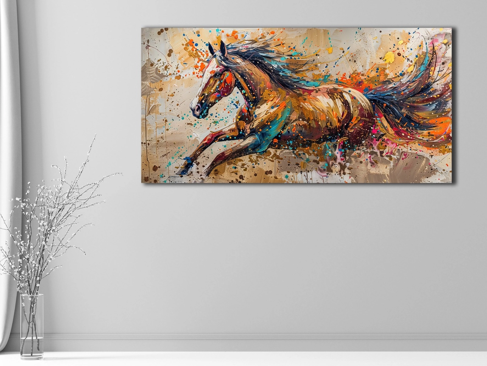 Horse%20-%20Laminasyonlu%20Kanvas%20Tablo