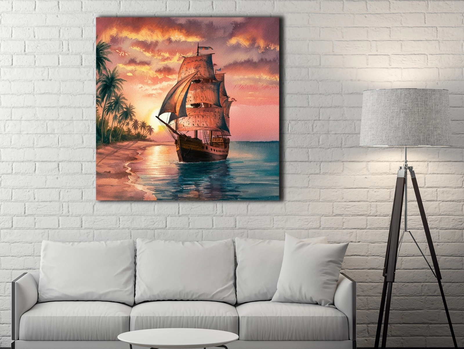 Yelkenli%20-%20Laminasyonlu%20Kanvas%20Tablo