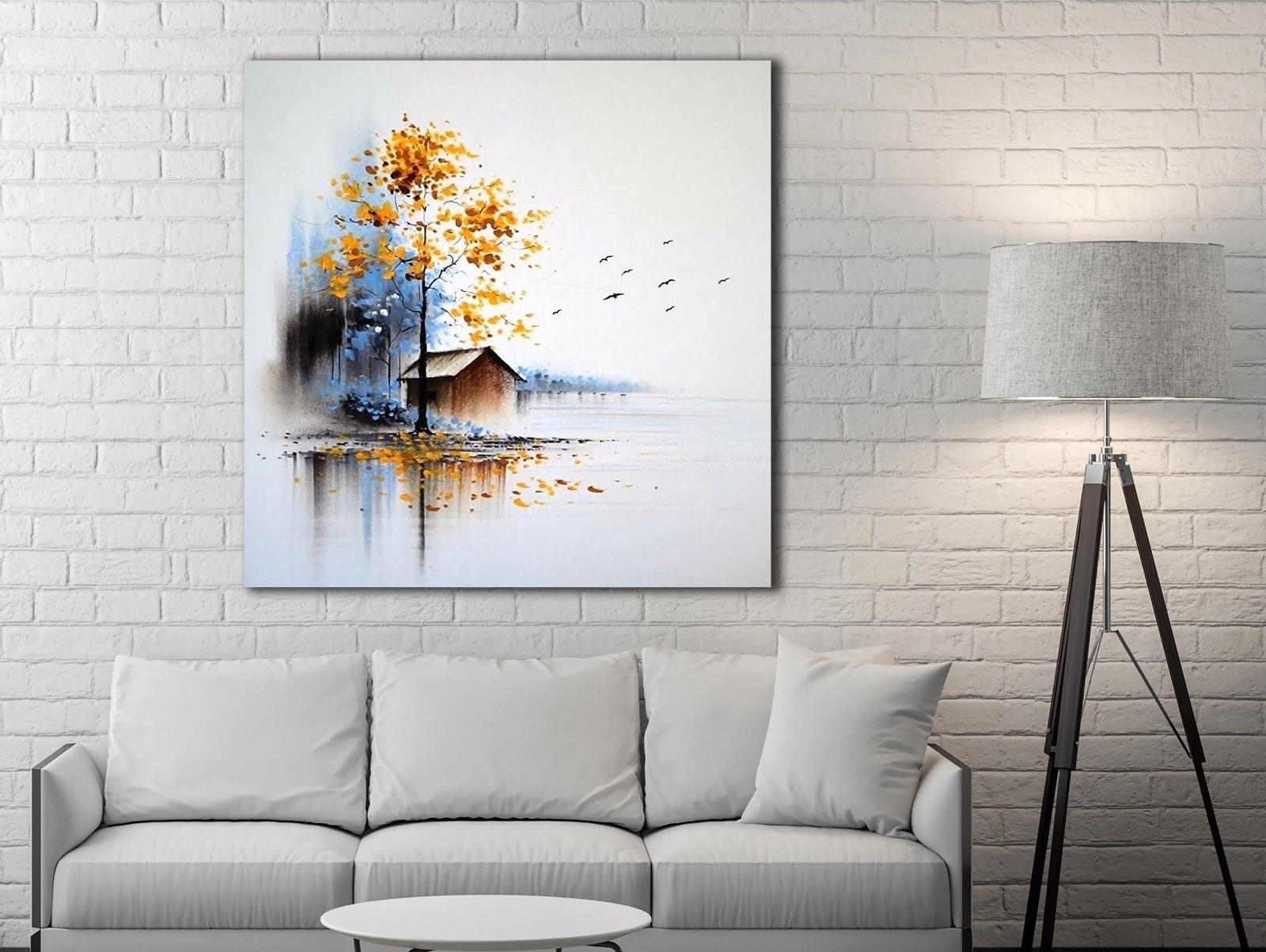 Göl%20Evi%20-%20Laminasyonlu%20Kanvas%20Tablo