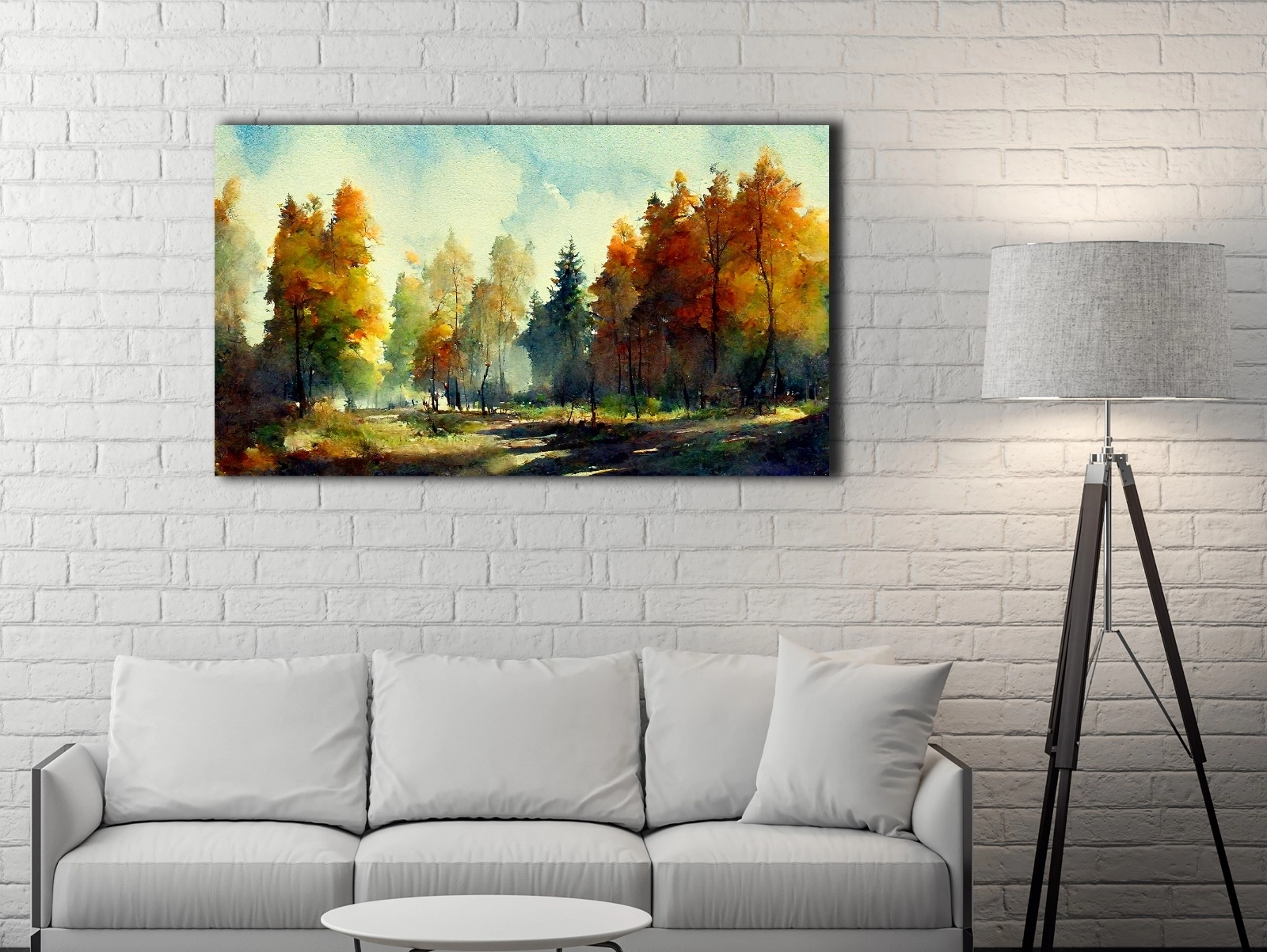 Sonbahar%20ve%20Orman%20-%20Laminasyonlu%20Kanvas%20Tablo