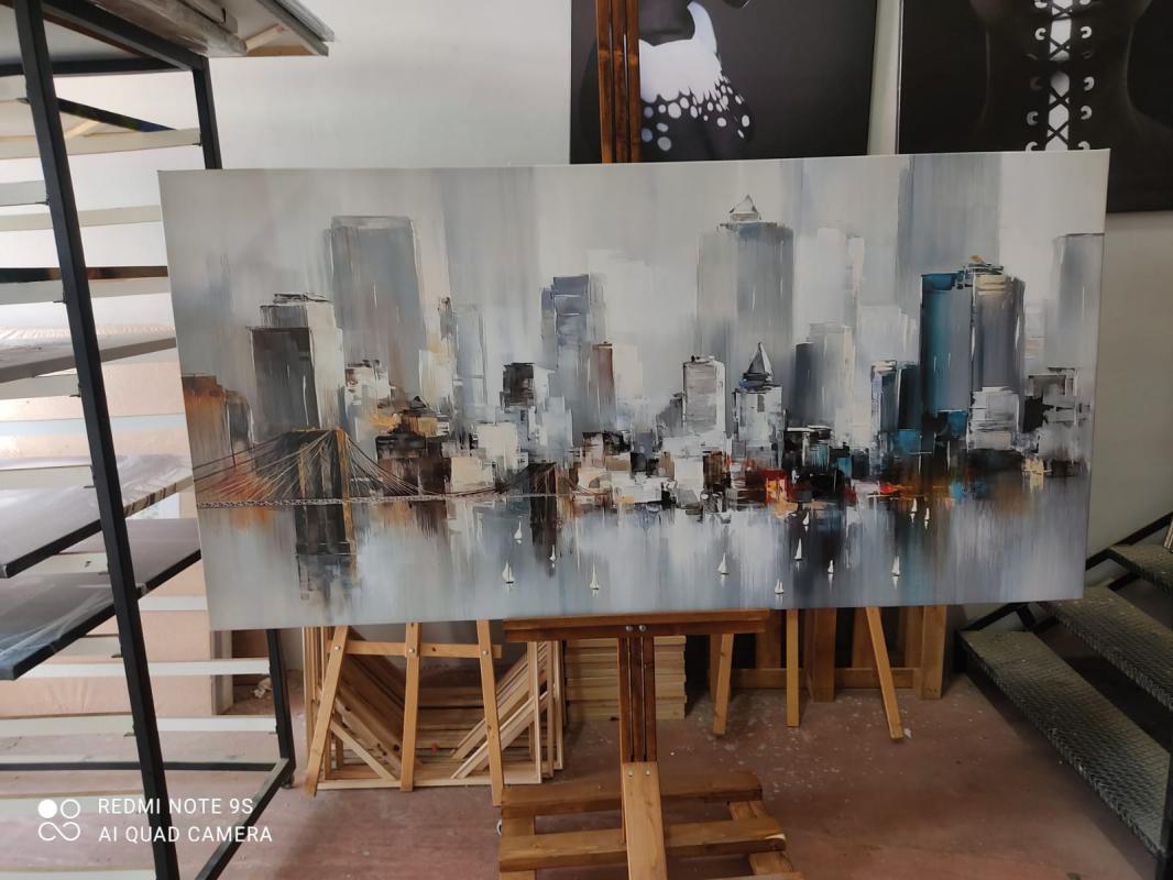 ŞEHİR%20-%20Laminasyonlu%20Kanvas%20Tablo