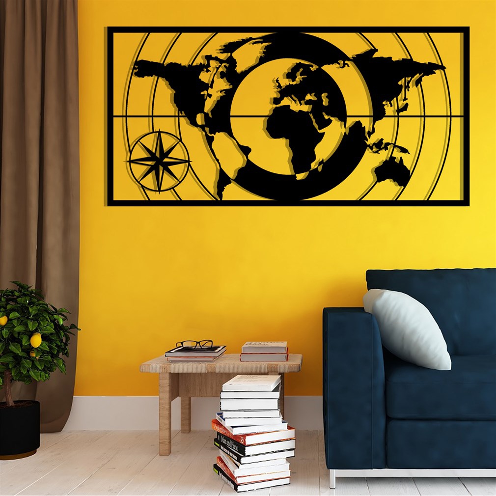 XL Dünya Haritası World Map